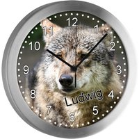 Kinderzimmer Funkuhr Wolf Kinderzimmer Funkuhr Wolf von CreaDesign