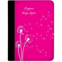 Zeugnismappe Personalisiert Mit Namen Pusteblume Pink von CreaDesign