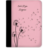 Zeugnismappe Personalisiert Mit Namen Pusteblume Rosa von CreaDesign