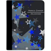 Zeugnismappe Personalisiert Mit Namen Sternenhimmel Blau Zeugnismappe Personalisiert Mit Namen Sternenhimmel Blau von CreaDesign