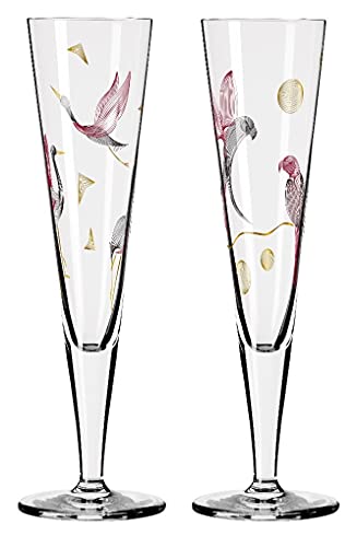 CREAFLOR HOME 2er Set Ritzenhoff Champus Goldnacht Champagnergläser 15 + 16 Christine Kordes von CREAFLOR HOME