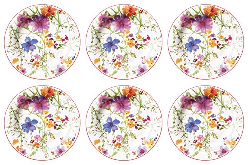 CreaFlor Home 6er Set Frühstücksteller Mariefleur Basic Porzellan Mehrfarbig, bunt Villeroy & CreaFlor Home 6er Set Frühstücksteller Mariefleur Basic Porzellan Mehrfarbig, bunt Villeroy & von CreaFlor Home
