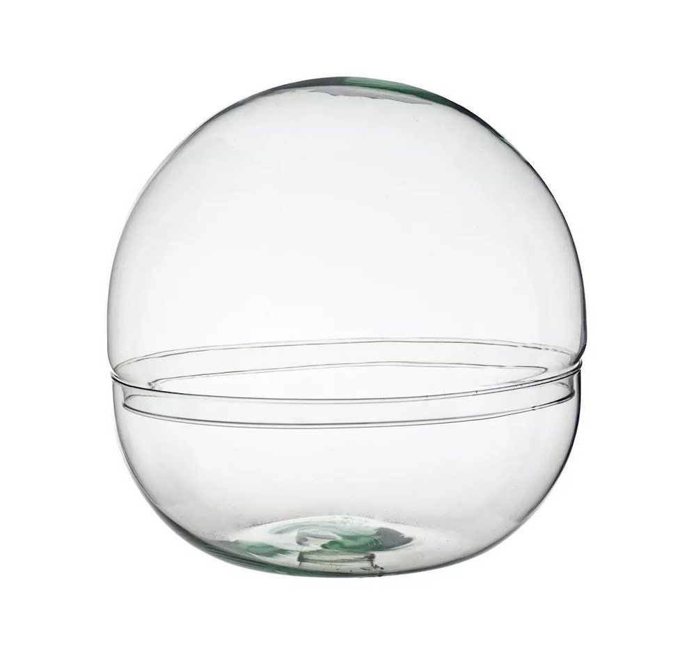 CreaFlor Home Deko-Glas Apfel, Transparent H:27.5cm D:27.5cm Glas von CreaFlor Home