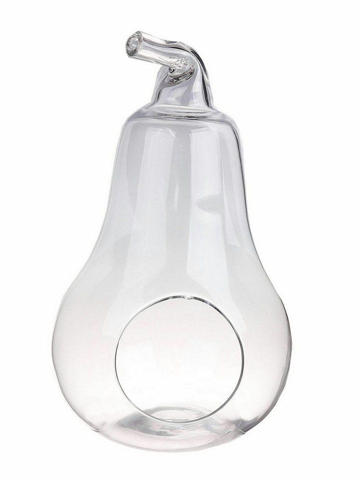 CreaFlor Home Deko-Glas Apfel, Transparent H:36.5cm D:21cm Glas von CreaFlor Home