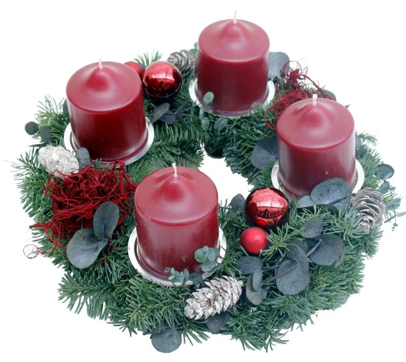 CreaFlor Home Dekokranz Adventsdeko, Handarbeit, Natur, Motiv: Weihnachtsdeko CreaFlor Home Dekokranz Adventsdeko, Handarbeit, Natur, Motiv: Weihnachtsdeko von CreaFlor Home