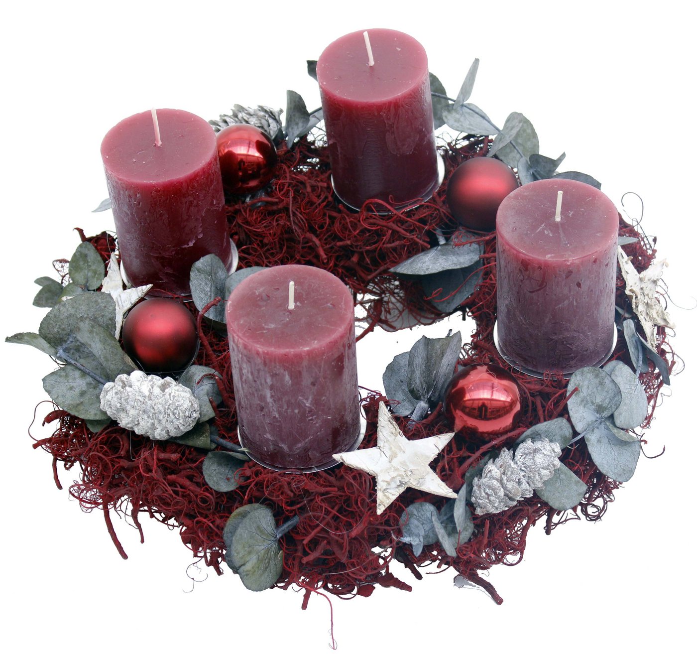 CreaFlor Home Dekokranz Adventsdeko, Handarbeit, Natur, Motiv: Weihnachtsdeko CreaFlor Home Dekokranz Adventsdeko, Handarbeit, Natur, Motiv: Weihnachtsdeko von CreaFlor Home