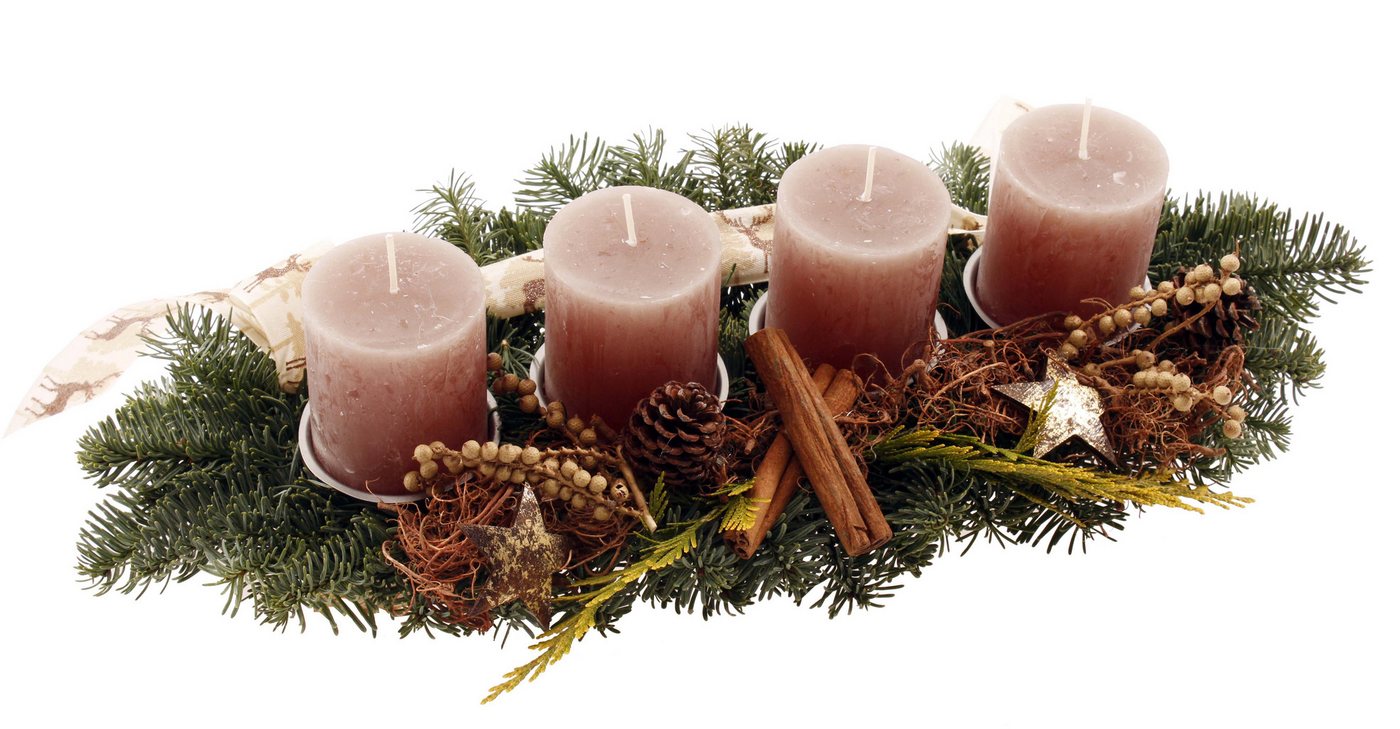 CreaFlor Home Dekokranz Adventsdeko, Handarbeit, Natur, Motiv: Weihnachtsdeko CreaFlor Home Dekokranz Adventsdeko, Handarbeit, Natur, Motiv: Weihnachtsdeko von CreaFlor Home