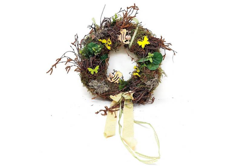 CreaFlor Home Dekokranz FLORISTIK, Floristenqualität, Gelb, Motiv: Biene CreaFlor Home Dekokranz FLORISTIK, Floristenqualität, Gelb, Motiv: Biene von CreaFlor Home