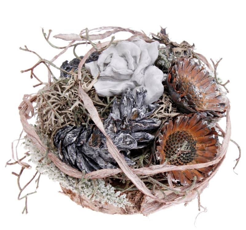 CreaFlor Home Dekokranz Grau, Durchmesser 16 cm CreaFlor Home Dekokranz Grau, Durchmesser 16 cm von CreaFlor Home