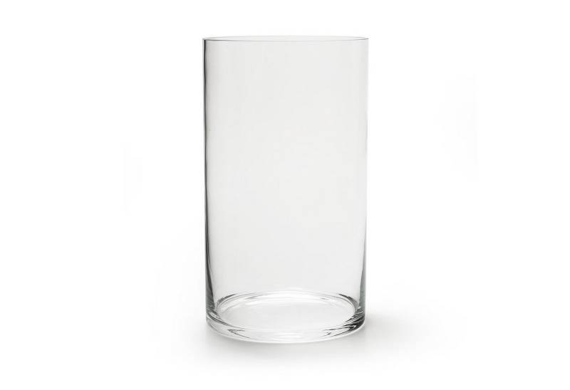CreaFlor Home Dekovase Transparent, Durchmesser 20 cm, Cold Cut von CreaFlor Home