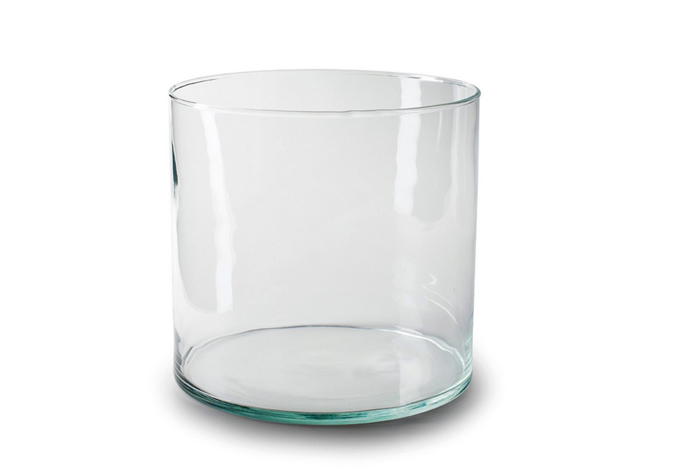 CreaFlor Home Dekovase Transparent, Durchmesser 25 cm, Hot Cut von CreaFlor Home