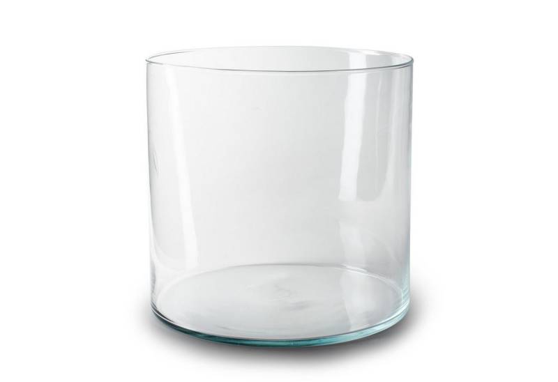 CreaFlor Home Dekovase Transparent, Durchmesser 29 cm, Hot Cut von CreaFlor Home