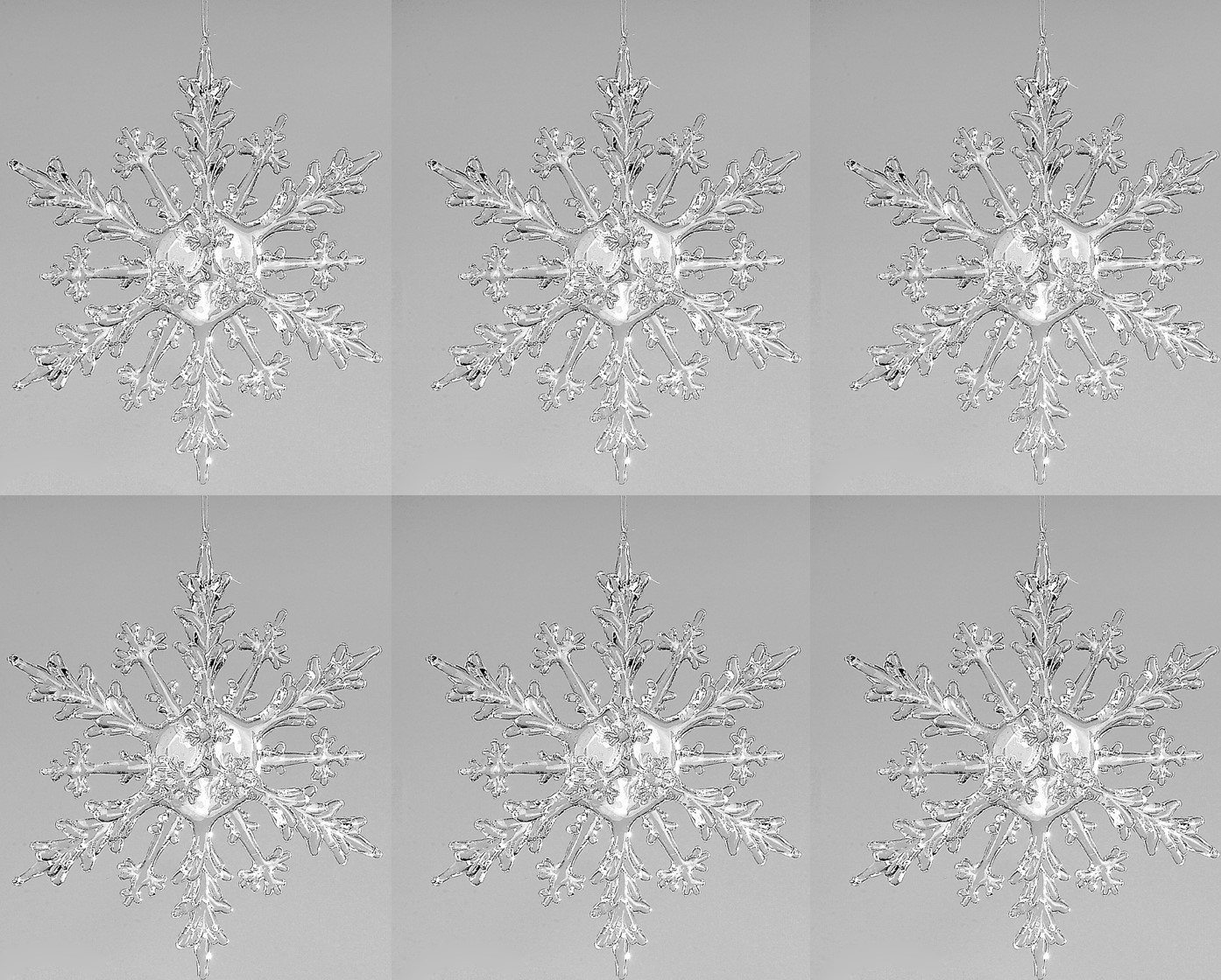 CreaFlor Home Hängedekoration Winterzeit Acryl, Farbe: Transparent, Motiv: Eiskristall CreaFlor Home Hängedekoration Winterzeit Acryl, Farbe: Transparent, Motiv: Eiskristall von CreaFlor Home