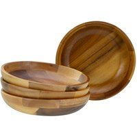 Akazienholz 4-er Set Schale von CreaTable