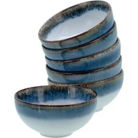 Cascade Dipschalen, 6-teiliges Geschirrset, Dip-Schalen Set aus Steinzeug von CreaTable