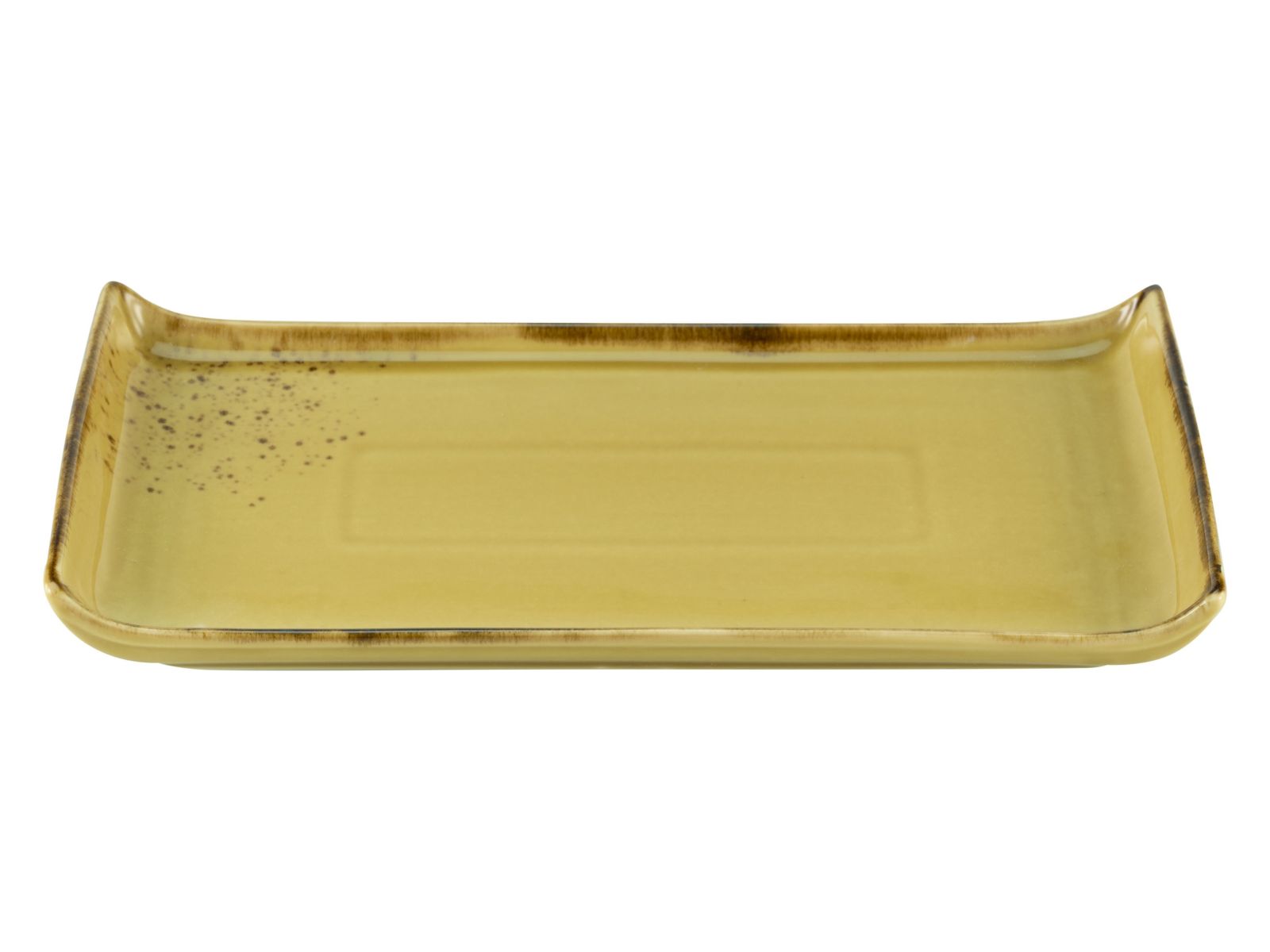 CreaTable BBQ Platte Nature Collection in Farbe Curry glänzend CreaTable BBQ Platte Nature Collection in Farbe Curry glänzend von CreaTable
