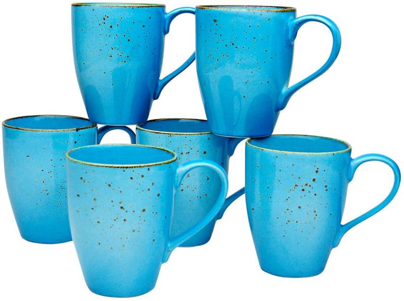 CreaTable Becher Kaffeebecher NATURE COLLECTION, Steinzeug, Tassen Set, 6-teilig CreaTable Becher Kaffeebecher NATURE COLLECTION, Steinzeug, Tassen Set, 6-teilig von CreaTable