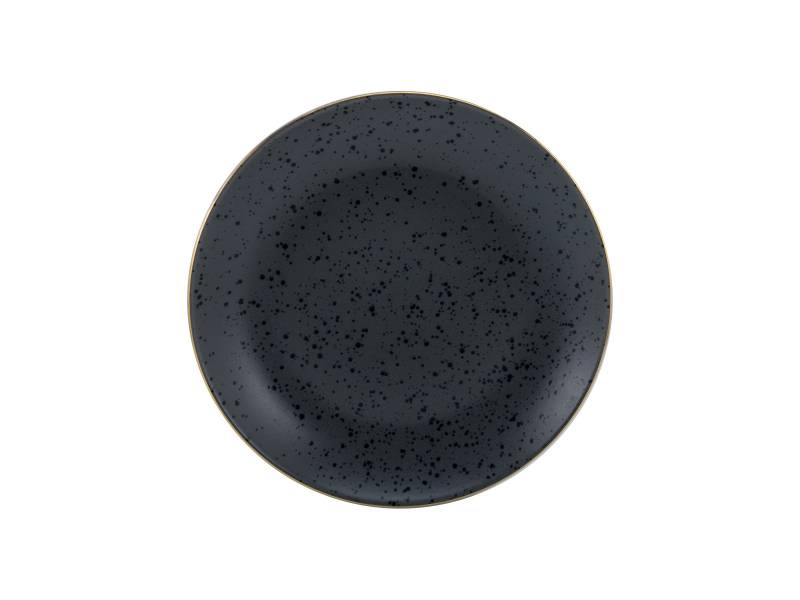 CreaTable Dessertteller Industrial in Farbe Schwarz matt von CreaTable