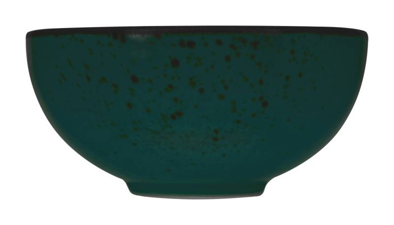 CreaTable Dipschale Nature Collection in Farbe Dunkelgrün glänzend von CreaTable