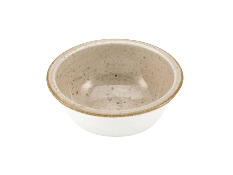 CreaTable Dipschale Vintage Nature in Farbe Schlamm glänzend von CreaTable