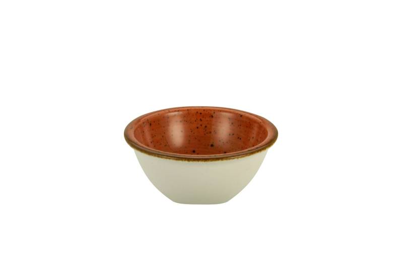 CreaTable Dipschale Vintage Nature in Farbe Umbra glänzend von CreaTable