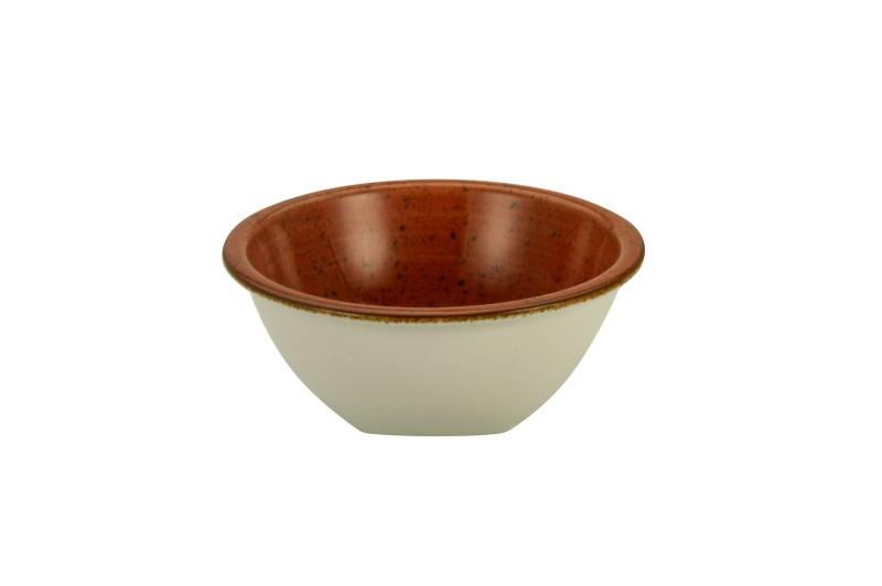 CreaTable Dipschale Vintage Nature in Farbe Umbra glänzend von CreaTable