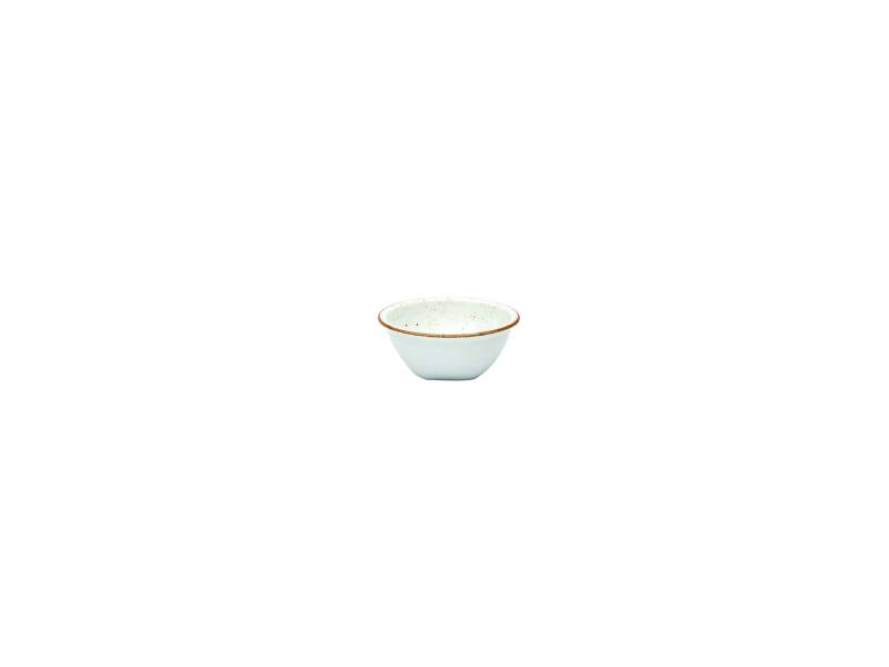 CreaTable Dipschale Vintage Nature in Farbe Weiß glänzend von CreaTable