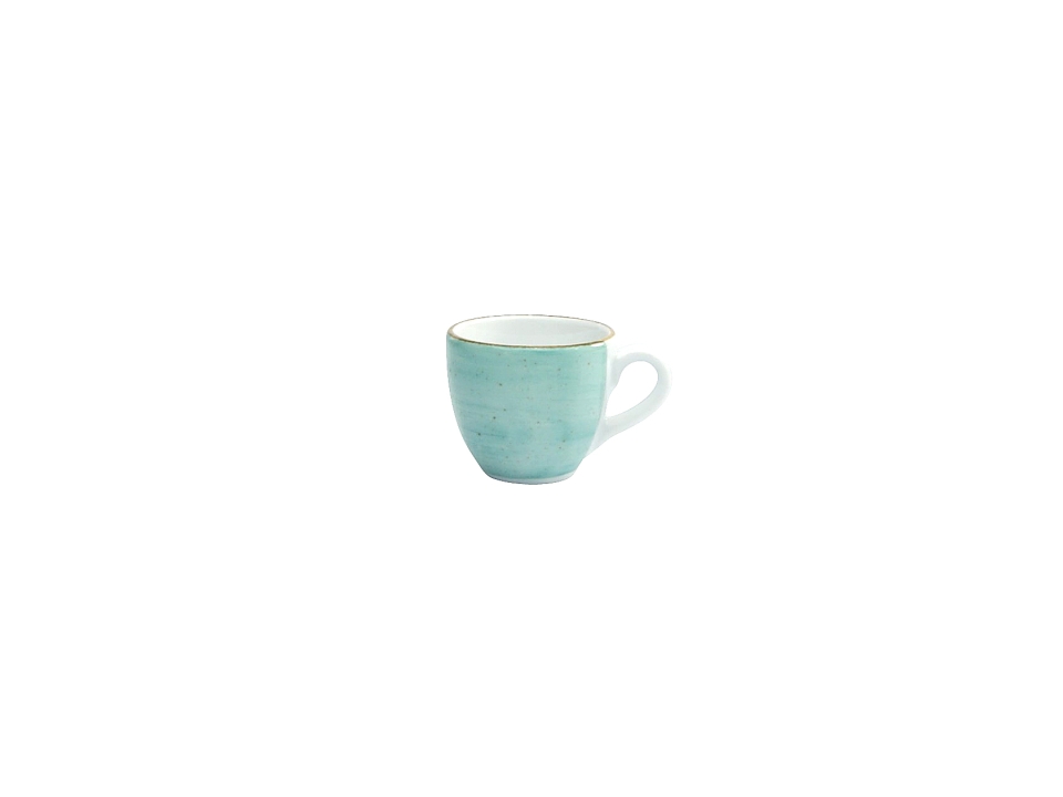 CreaTable Espressoobere Vintage Nature in Farbe Aqua glänzend CreaTable Espressoobere Vintage Nature in Farbe Aqua glänzend von CreaTable