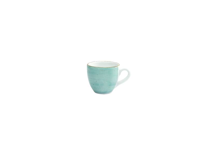 CreaTable Espressoobere Vintage Nature in Farbe Aqua glänzend CreaTable Espressoobere Vintage Nature in Farbe Aqua glänzend von CreaTable