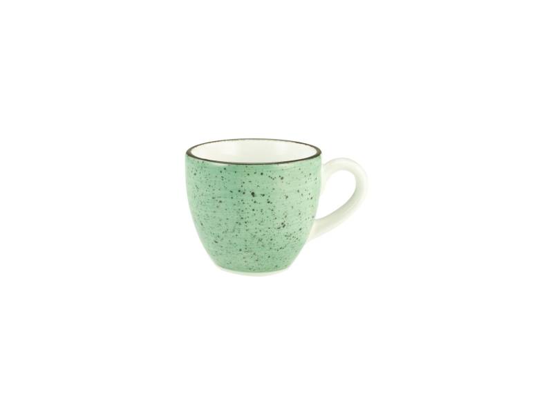 CreaTable Espressoobere Vintage Nature in Farbe Grün glänzend CreaTable Espressoobere Vintage Nature in Farbe Grün glänzend von CreaTable