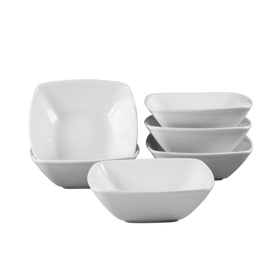 CreaTable Geschirr-Set 12331 (6-tlg), 6 Personen, hochwertiges Premium Porzellan von CreaTable