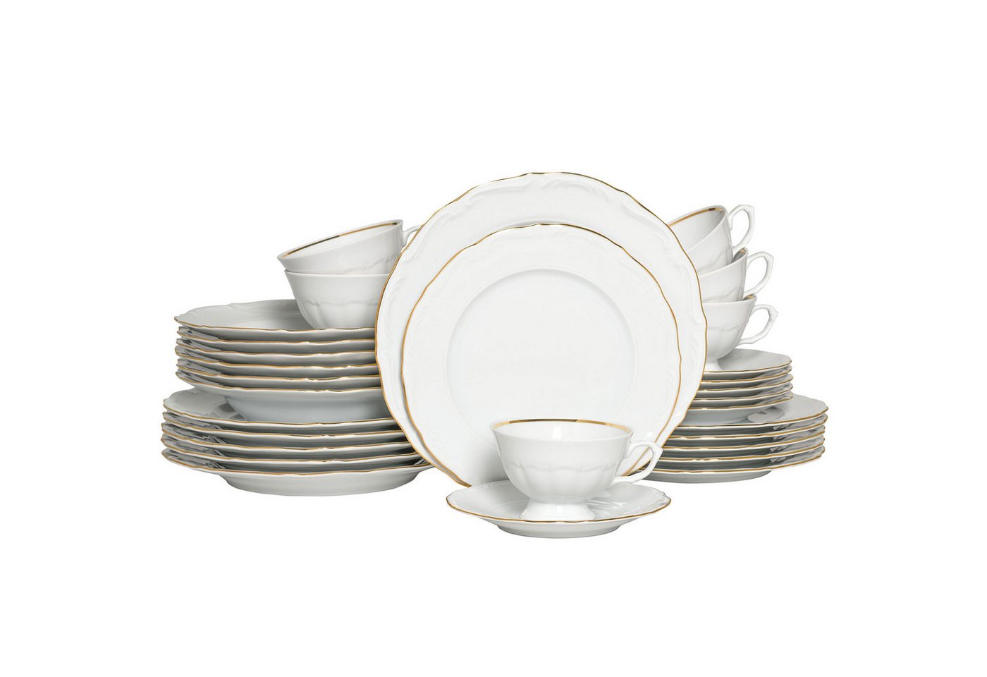 CreaTable Geschirr-Set 24320, Serie Maria Theresia Gold CreaTable Geschirr-Set 24320, Serie Maria Theresia Gold von CreaTable