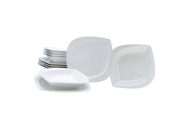 CreaTable Geschirr-Set Melbourne, „Melbourne“ Kombiservice aus Porzellan CreaTable Geschirr-Set Melbourne, „Melbourne“ Kombiservice aus Porzellan von CreaTable