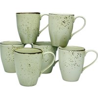 CreaTable Kaffeebecher NATURE COLLECTION sand Steinzeug von CreaTable