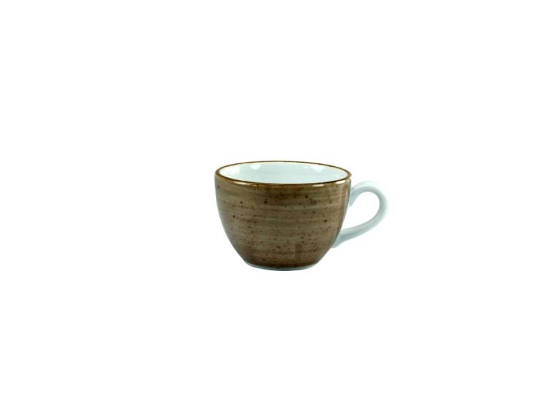 CreaTable Kaffeeobere Vintage Nature in Farbe Schlamm glänzend von CreaTable