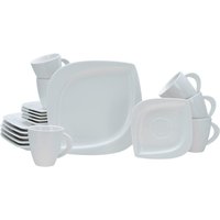 CreaTable Kaffeeservice Melbourne creme Porzellan 18 tlg. CreaTable Kaffeeservice Melbourne creme Porzellan 18 tlg. von CreaTable