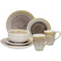 CreaTable Kombiservice Caldera sand Steinzeug 8 tlg. von CreaTable