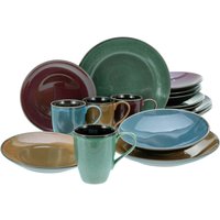 CreaTable Kombiservice Marrakesch multicolor Steinzeug 16 tlg. von CreaTable