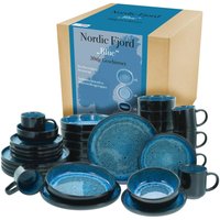 CreaTable Kombiservice Nordic Fjord Blue von CreaTable