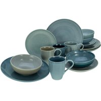CreaTable Kombiservice Reactive AQUA blau Keramik CreaTable Kombiservice Reactive AQUA blau Keramik von CreaTable