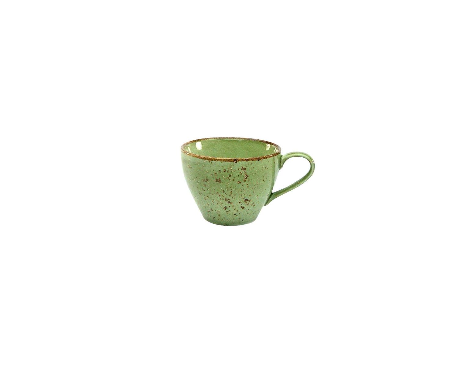 CreaTable Obertasse Nature Collection in Farbe Green glänzend CreaTable Obertasse Nature Collection in Farbe Green glänzend von CreaTable