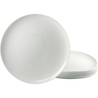 CreaTable Pizzateller Luminarc weiß Opal-Hartglas 6 tlg. CreaTable Pizzateller Luminarc weiß Opal-Hartglas 6 tlg. von CreaTable