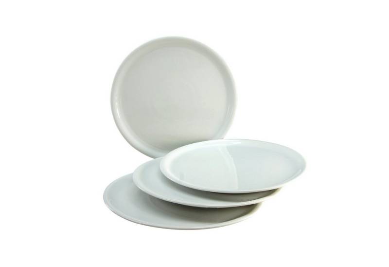 CreaTable Pizzateller Pizzateller Europa Porzellan, (4 St) von CreaTable