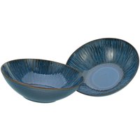 CreaTable Salatschüssel-Set Sea Breeze blau Steinzeug CreaTable Salatschüssel-Set Sea Breeze blau Steinzeug von CreaTable