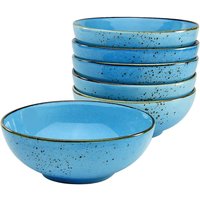 CreaTable Schalen-Set NATURE COLLECTION blau Steinzeug D: ca. 16,5 cm von CreaTable