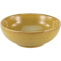 CreaTable Schalen-Set NATURE COLLECTION curry Steinzeug D: ca. 16,5 cm von CreaTable