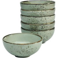 CreaTable Schalen-Set NATURE COLLECTION grau Steinzeug D: ca. 11,5 cm von CreaTable