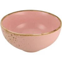 CreaTable Schalen-Set NATURE COLLECTION rosa Steinzeug D: ca. 11,5 cm von CreaTable