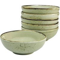 CreaTable Schalen-Set NATURE COLLECTION sand Steinzeug D: ca. 16,5 cm von CreaTable