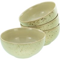 CreaTable Schüssel-Set Nature Collection Earth braun Steinzeug von CreaTable